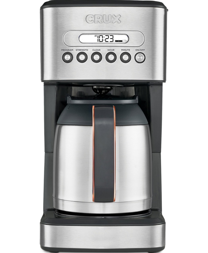 Crux CRX14541 10-Cup Thermal Coffee Maker, Created for Macy's